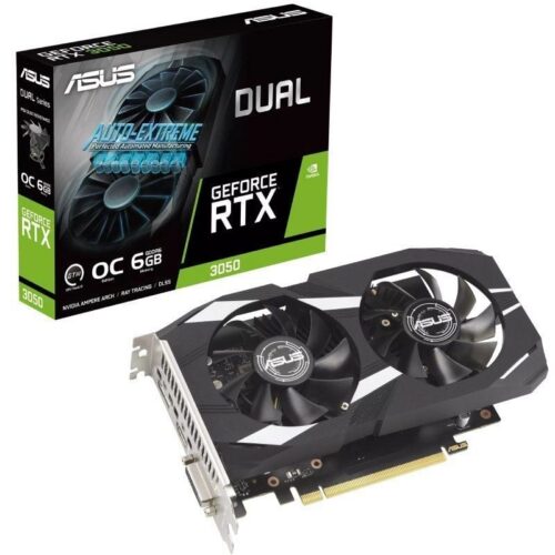 art_asu-gf20rtx305020d20oc206g_1-1 Tarjeta Gráfica Asus Dual GeForce RTX 3050 OC Edition/ 6GB GDDR6