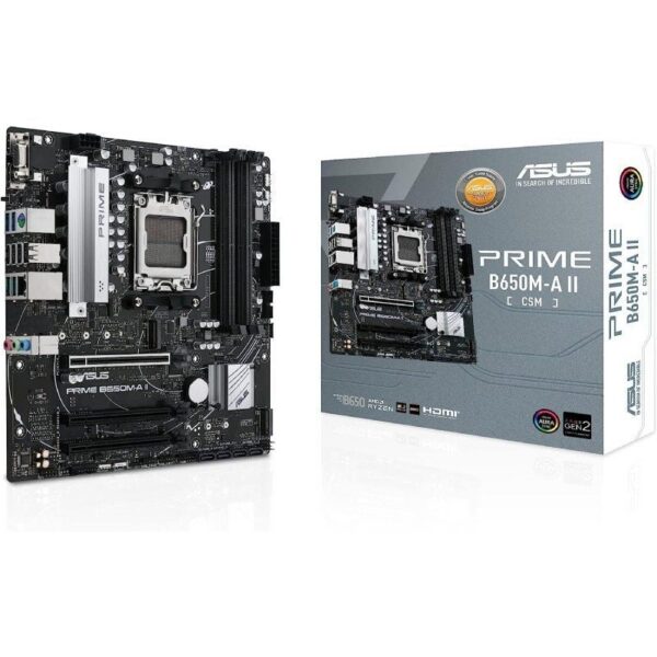 art_asu-pb20prime20b650m-a20ii-csm_1-2 Placa Base Asus Prime B650M-A II-CSM/ Socket AM5/ DDR5/ PCIe 5.0/ Micro ATX