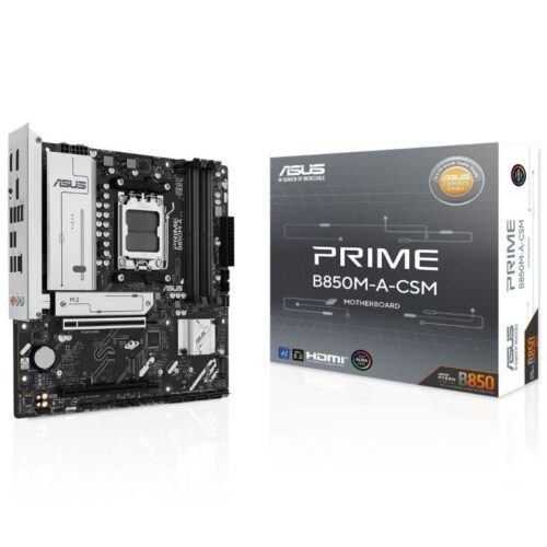 Placa Base Asus PRIME B850M-A-CSM Socket AM5/ DDR5/ PCIe 5.0/ Micro ATX