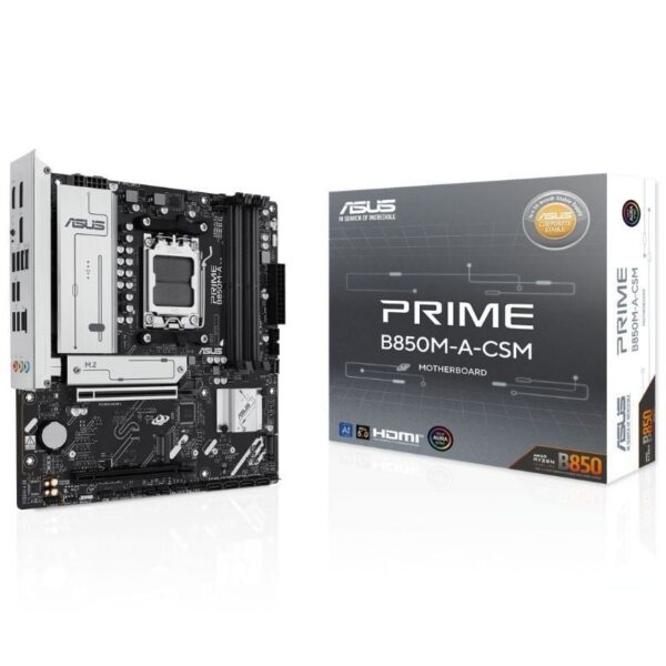 Placa Base Asus PRIME B850M-A-CSM Socket AM5/ DDR5/ PCIe 5.0/ Micro ATX