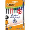 art_bic-cristal20surtido2010u_1-2 Bolígrafos de Tinta de Aceite Bic Cristal Original 516355/ 10 unidades/ Colores Surtidos