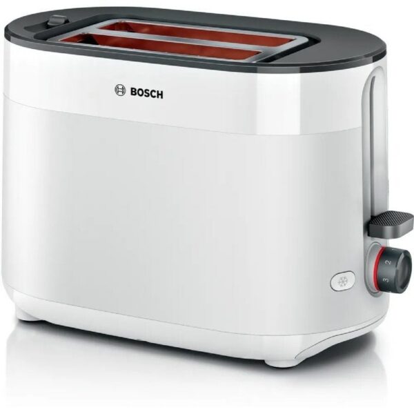 Tostador Bosch MyMoment TAT2M121/ 950W/ Blanco
