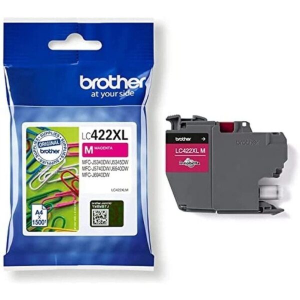 art_bro-c-lc422xlm_1-2 Cartucho de Tinta Original Brother LC-422 XL Alta Capacidad/ Magenta