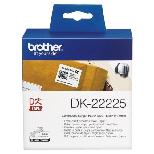 art_bro-c20dk22225_1-2 Rollo de Papel Continuo Original Brother DK-22225