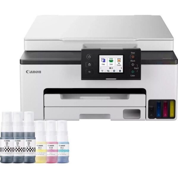 Impresora Multifunción Canon MAXIFY GX1050 MegaTank: Impresión, Copia y Escaneo en A4