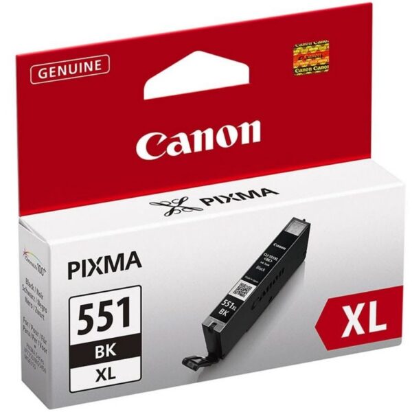art_cli-551bk20xl_1-2 Cartucho de Tinta Original Canon CLI-551BK XL Alta Capacidad/ Negro