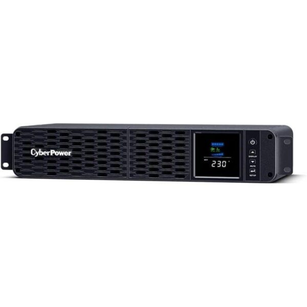 SAI Línea Interactiva Cyberpower CP1600EIPFCRM2U/ 1600VA-1000W/ 8 Salidas/ Formato Rack