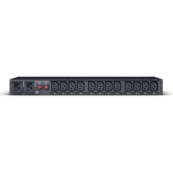 art_cyb-pow20pdu44004_2 Unidad de Distribución para Alimentación Cyberpower PDU44004/ 10-12A/ 12x IEC C13/ Formato Rack 1U