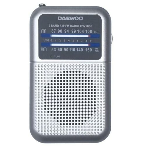 art_dae-radio20dw100820sv_1-3 Radio Portátil Daewoo DW1008/ Plata
