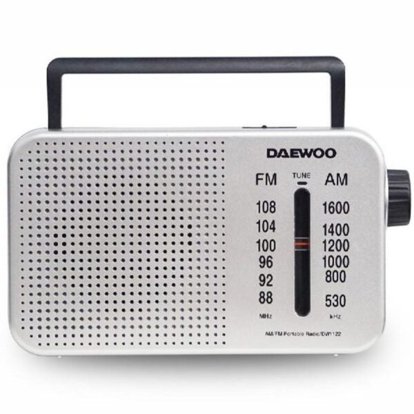 art_dae-radio20dw1122_1 Radio Portátil Daewoo DW1122/ Plata