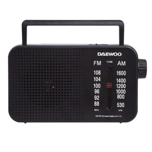 art_dae-radio20dw1123_1-1 Radio Portátil Daewoo DW1123 - AM/FM con Altavoz y Asa