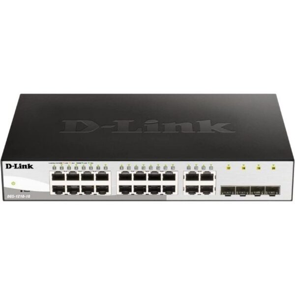 art_dlk-switch20dgs-1210-1620e_1-2 Switch Gestionado D-Link DGS-1210-16 16 Puertos/ Gigabit 10/100/1000/ SFP