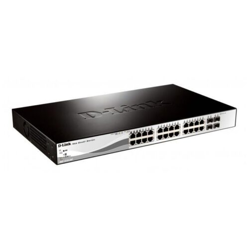 Switch D-Link DGS-1210-28P 28 Puertos Gigabit PoE con Gestión Avanzada
