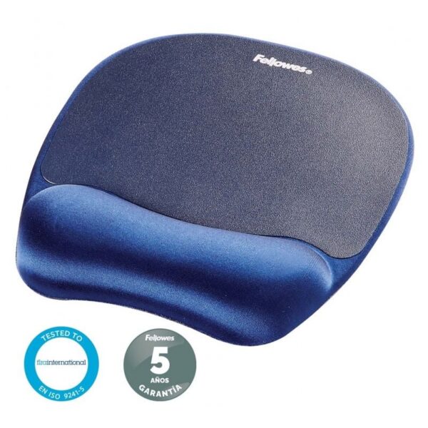 Alfombrilla Ergonómica Fellowes 9172801 - Confort Memory Foam Azul