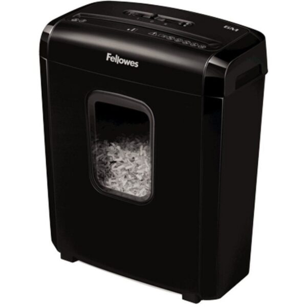 art_fell-destructora206m_2 Destructora Fellowes 6M/ Minicorte de 4 x 12mm/ Negra