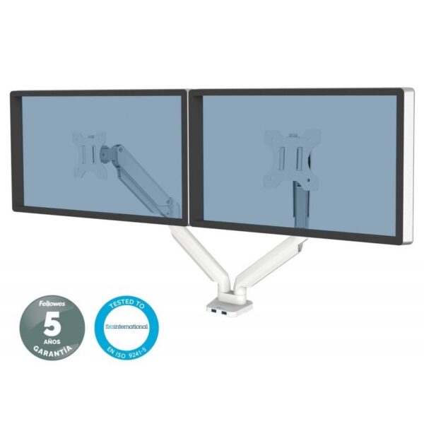 Soporte de Mesa para 2 Monitores Fellowes 8056301/ hasta 8kg