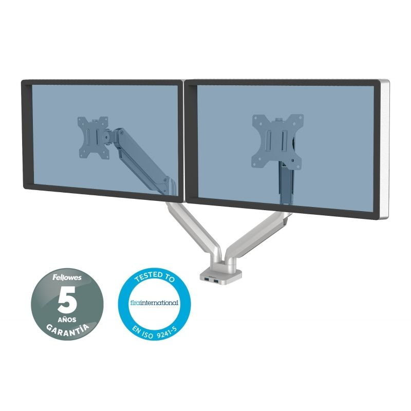 Soporte de Mesa para 2 Monitores Fellowes 8056501/ hasta 8kg