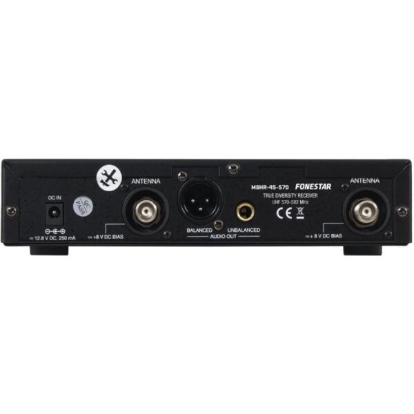 art_fone-mic20msh-887-570_2 Micrófono Inalámbrico de Mano UHF MSH-887-570/ Incluye Receptor