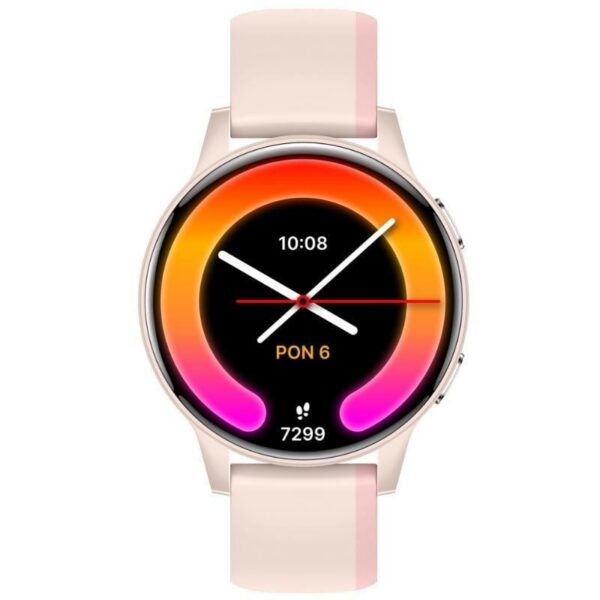 Smartwatch Rosa IGo Watch 4 JW-600: Notificaciones y Frecuencia Cardiaca