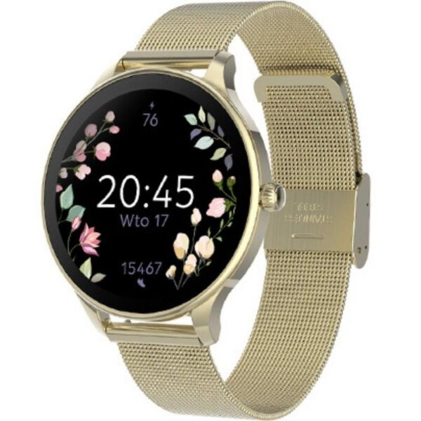 Smartwatch Velora SB-306 Oro - Monitor Cardíaco y Notificaciones