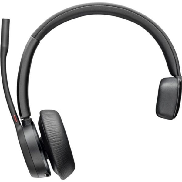Auricular Inalámbrico Poly Voyager 4310 para Microsoft Teams + Adaptador BT700/ con Micrófono/ Bluetooth/ Negro