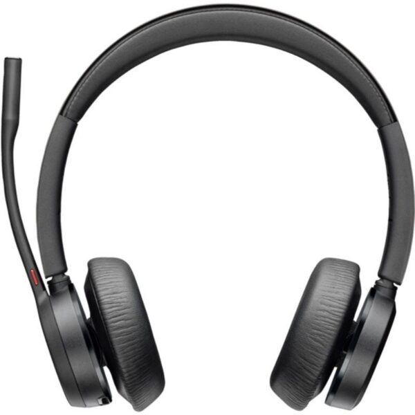 Auriculares Inalámbricos Poly Voyager 4320 para Microsoft Teams + Adaptador BT700/ con Micrófono/ Bluetooth/ Negros