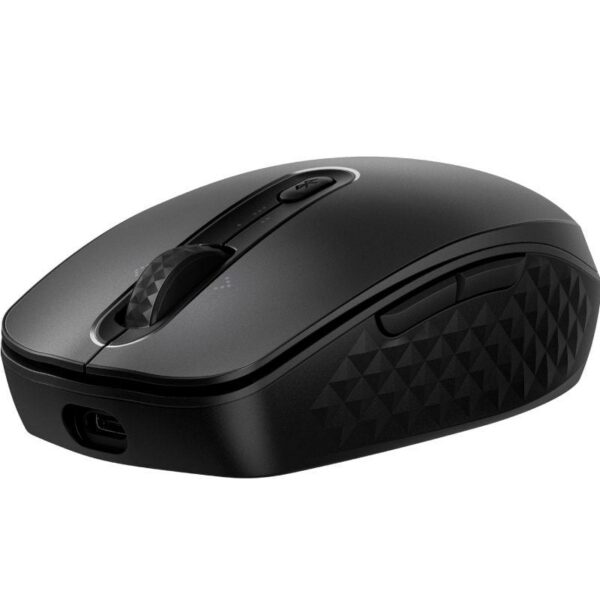 Ratón Inalámbrico HP 695/ Batería Recargable/ Hasta 4000 DPI/ Negro