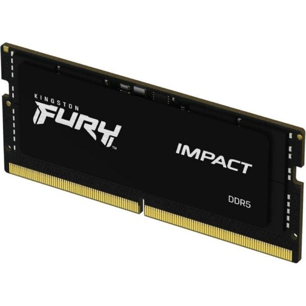 Memoria RAM Kingston FURY Impact 16GB/ DDR5/ 5600MHz/ 1.1V/ CL40/ SODIMM