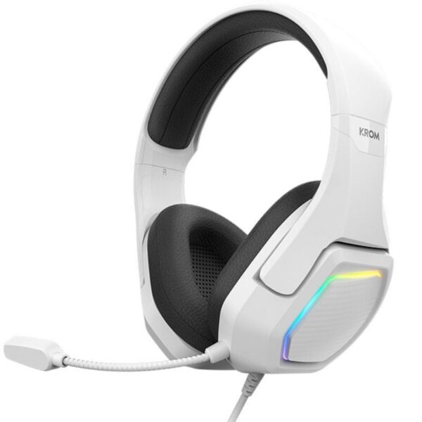 art_krom-aur20kopa20720120wh_1-2 Auriculares Gaming con Micrófono Krom Kopa 7.1/ USB 2.0/ Blancos