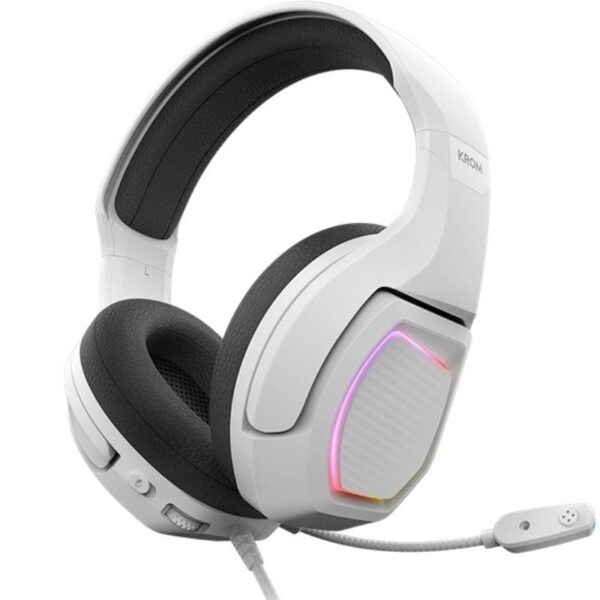 art_krom-aur20kopa20720120wh_2 Auriculares Gaming con Micrófono Krom Kopa 7.1/ USB 2.0/ Blancos