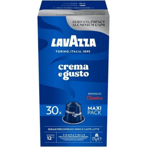 art_lav-cafe20crema20gus20clas2030c_1-2 Cápsula Lavazza Crema e Gusto Clásico para cafeteras Nespresso/ Caja de 30