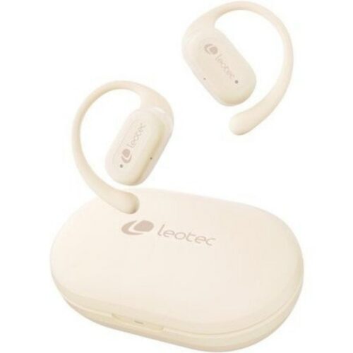art_leo-aur20letws01w_1 Auriculares Deportivos Bluetooth Leotec Open Air Zenith Sport con estuche de carga/ Autonomía 6.5h/ Beige