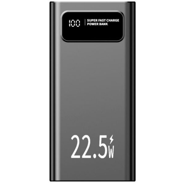 Powerbank 30000mAh Leotec LEPOW30W22W/ 22.5W/ Negra