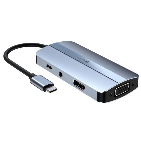 art_leo-dock20leds04_2 Docking USB Tipo-C Leotec LEDS04/ 2xUSB/ 1xUSB Tipo-C/ 1xUSB Tipo-C PD/ 1xHDMI 4K/ 1xVGA/ 1xAudio/ Azul