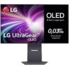 Monitor Gaming LG UltraGear 32GS95UV-B 31.5"/ 4K/ 0.03ms/ 240Hz/ OLED/ Multimedia/ Regulable en altura/ Negro