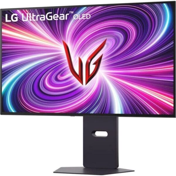 Monitor Gaming LG UltraGear 32GS95UV-B 31.5"/ 4K/ 0.03ms/ 240Hz/ OLED/ Multimedia/ Regulable en altura/ Negro