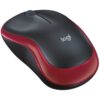 art_log-mou20910-002240_1-1 Ratón Inalámbrico Logitech M185/ Hasta 1000 DPI/ Rojo