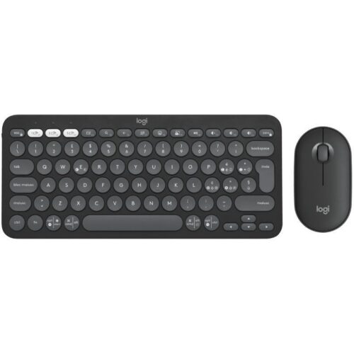 Teclado y Ratón Inalámbricos Logitech Pebble 2 Combo