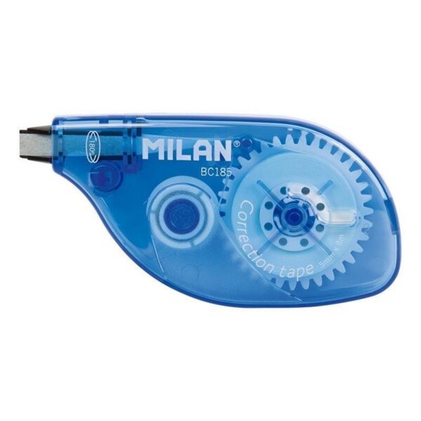 art_mil-cintacorrectora801852012u_2 Caja de Corrector de Escritura en Cinta Milan Correction Tape 80185/ 5mm x 8m 12 unidades