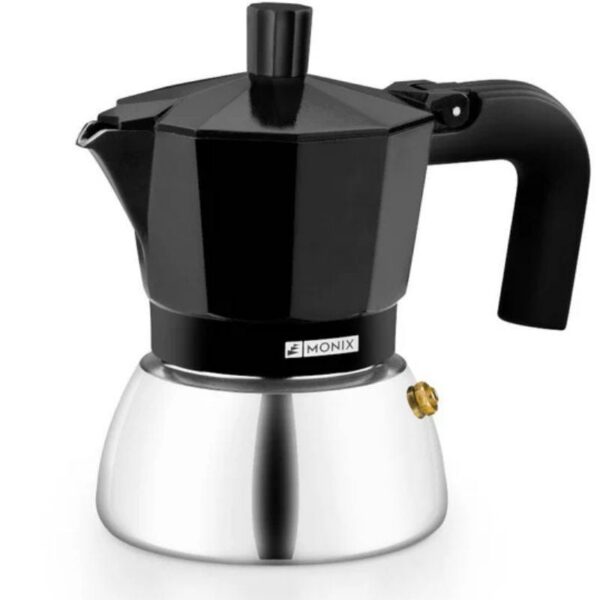 art_mon-cafetera20m863009_1-1 Cafetera Italiana Monix Induction Inox M863009/ 9 Tazas/ Negra
