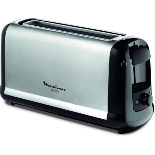 Tostador Moulinex Subito Select LS260800/ 1000W/ Plateado y Negro