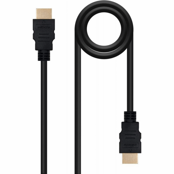 art_nan-cab2010.15.0302_2 Cable HDMI 1.3b Nanocable 10.15.0302/ HDMI Macho - HDMI Macho/ 1.8m/ Negro