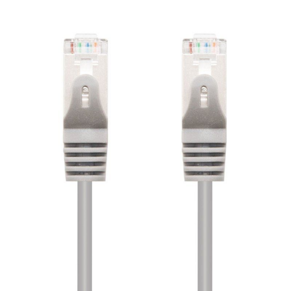 Cable de Red RJ45 FTP Nanocable 10.20.0810 Cat.6/ 10m/ Gris