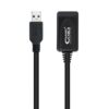 art_nan-cab20102001200311_2 Cable Alargador USB 3.0 con Amplificador Nanocable 10.01.0311/ USB Macho - USB Hembra/ 5m/ Negro
