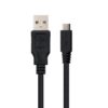 art_nan-cab20102001200500_2 Cable USB 2.0 Nanocable 10.01.0500/ USB Macho - MicroUSB Macho/ 80cm/ Negro