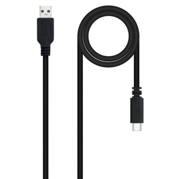 art_nan-cab20102001202101-l150_1-1 Cable USB 2.0 Nanocable 10.01.2101-L150/ USB Tipo-C Macho - USB Macho/ 1.5m/ Negro