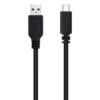 art_nan-cab20102001202101-l150_2 Cable USB 2.0 Nanocable 10.01.2101-L150/ USB Tipo-C Macho - USB Macho/ 1.5m/ Negro