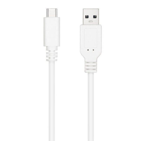 art_nan-cab20102001202102-w_2 Cable USB 2.0 Nanocable 10.01.2102-W/ USB Tipo-C Macho - USB Macho/ 2m/ Blanco