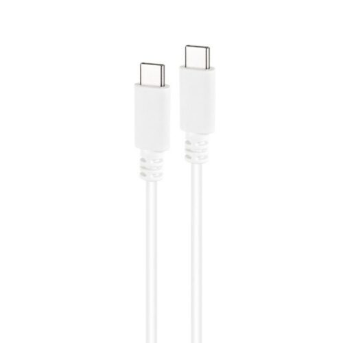 art_nan-cab20102001202301-l150-w_1-1 Cable USB 2.0 Tipo-C Nanocable 10.01.2301-L150-W/ USB Tipo-C Macho - USB Tipo-C Macho/ 480Mbps/ 1.5m/ Blanco