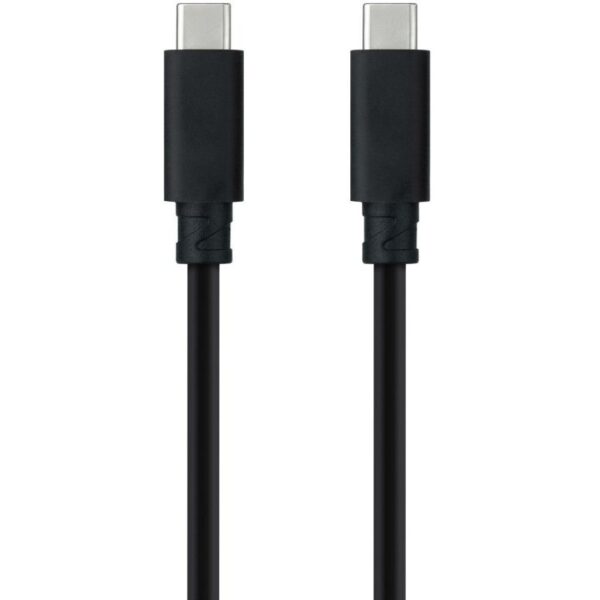 art_nan-cab20102001204103_2 Cable USB 3.2 Tipo-C Nanocable 10.01.4103/ USB Tipo-C Macho - USB Tipo-C Macho/ Hasta 100W/ 20Gbps/ 3m/ Negro